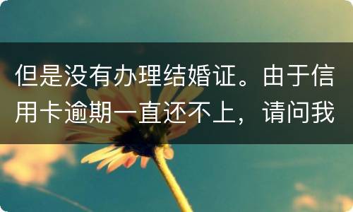 但是没有办理结婚证。由于信用卡逾期一直还不上，请问我妈有罪吗？有义务给他还钱吗。