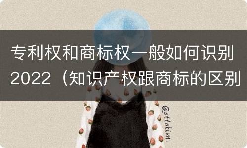 专利权和商标权一般如何识别2022（知识产权跟商标的区别）