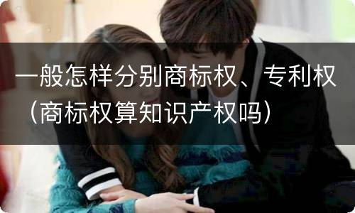 一般怎样分别商标权、专利权（商标权算知识产权吗）
