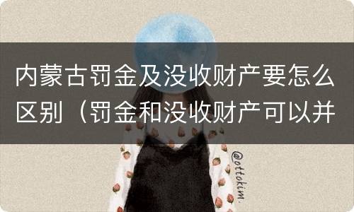 内蒙古罚金及没收财产要怎么区别（罚金和没收财产可以并处吗）