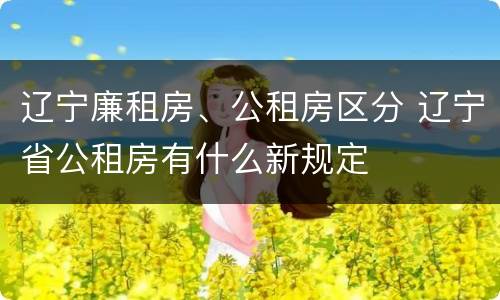 辽宁廉租房、公租房区分 辽宁省公租房有什么新规定