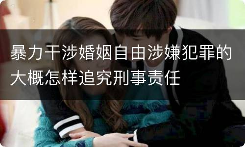 暴力干涉婚姻自由涉嫌犯罪的大概怎样追究刑事责任