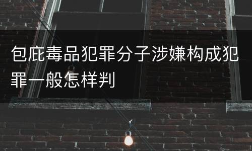 包庇毒品犯罪分子涉嫌构成犯罪一般怎样判