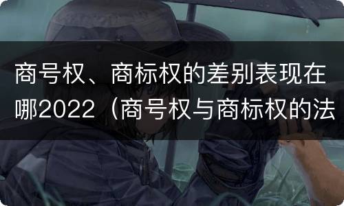 商号权、商标权的差别表现在哪2022（商号权与商标权的法律冲突与解决）