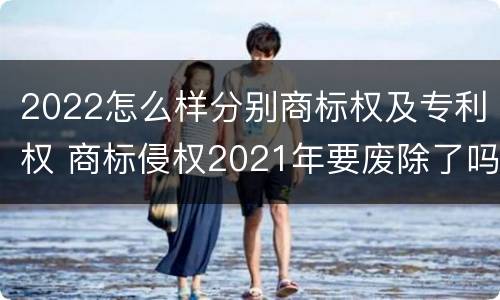 2022怎么样分别商标权及专利权 商标侵权2021年要废除了吗