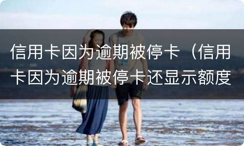 信用卡因为逾期被停卡（信用卡因为逾期被停卡还显示额度）