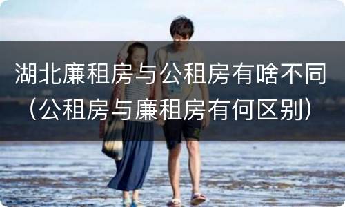 湖北廉租房与公租房有啥不同（公租房与廉租房有何区别）