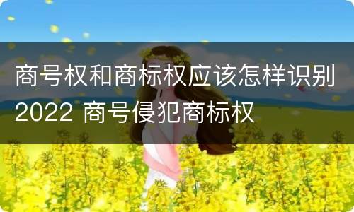 商号权和商标权应该怎样识别2022 商号侵犯商标权