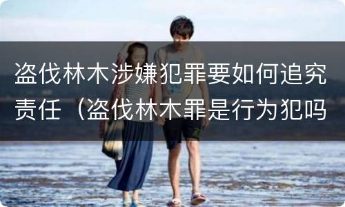 盗伐林木涉嫌犯罪要如何追究责任（盗伐林木罪是行为犯吗）