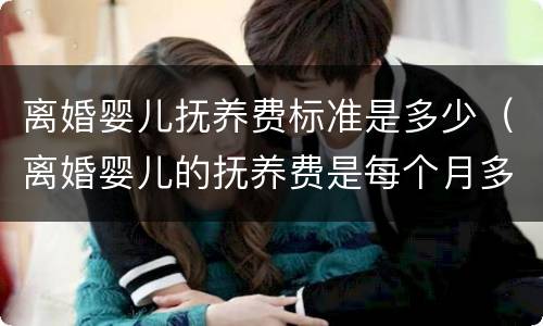 离婚婴儿抚养费标准是多少（离婚婴儿的抚养费是每个月多少钱）