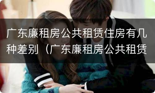 广东廉租房公共租赁住房有几种差别（广东廉租房公共租赁住房有几种差别）