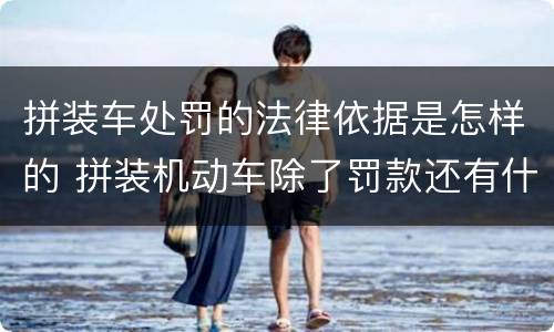 拼装车处罚的法律依据是怎样的 拼装机动车除了罚款还有什么处罚