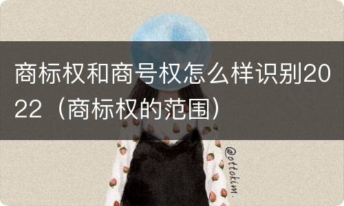 商标权和商号权怎么样识别2022（商标权的范围）