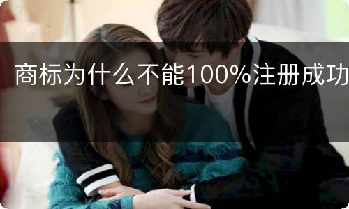 商标为什么不能100%注册成功