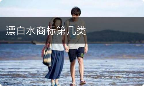 漂白水商标第几类