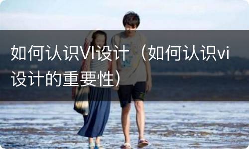 如何认识VI设计（如何认识vi设计的重要性）