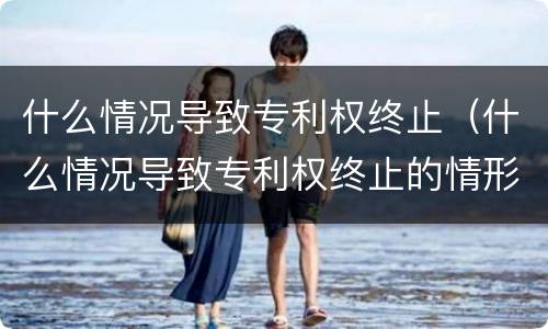 什么情况导致专利权终止（什么情况导致专利权终止的情形）