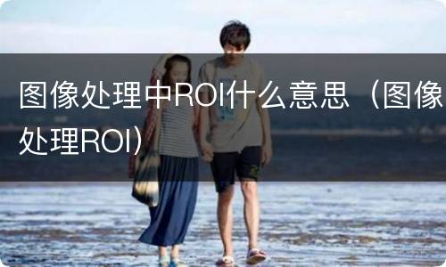 图像处理中ROI什么意思（图像处理ROI）