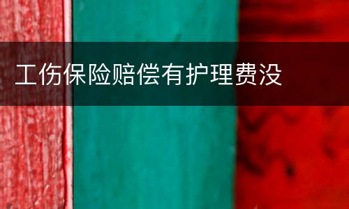工伤保险赔偿有护理费没