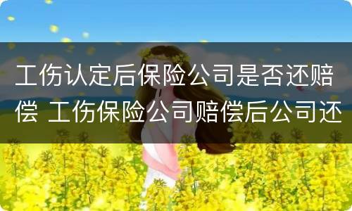 工伤认定后保险公司是否还赔偿 工伤保险公司赔偿后公司还赔偿吗