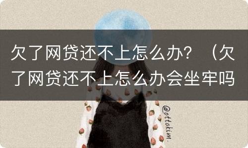 欠了网贷还不上怎么办？（欠了网贷还不上怎么办会坐牢吗）