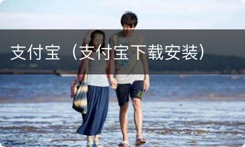 支付宝（支付宝下载安装）