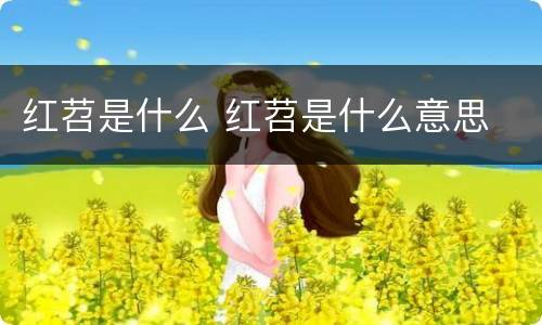 红苕是什么 红苕是什么意思
