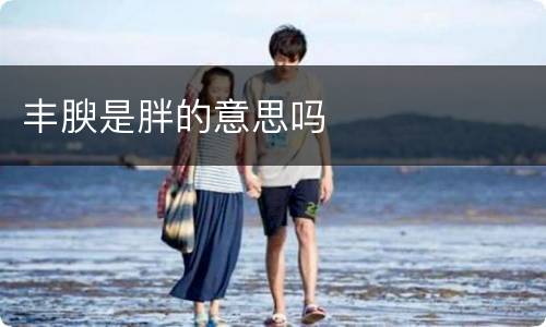 丰腴是胖的意思吗