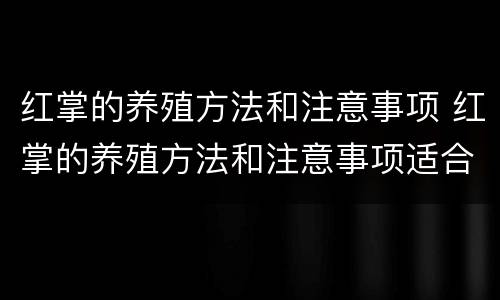 红掌的养殖方法和注意事项 红掌的养殖方法和注意事项适合放客厅吗