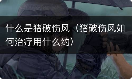 什么是猪破伤风（猪破伤风如何治疗用什么约）