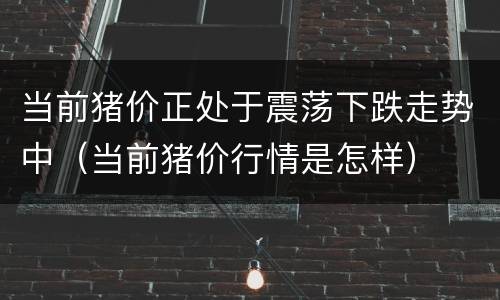 当前猪价正处于震荡下跌走势中（当前猪价行情是怎样）