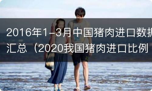 2016年1-3月中国猪肉进口数据汇总（2020我国猪肉进口比例）