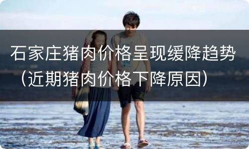 石家庄猪肉价格呈现缓降趋势（近期猪肉价格下降原因）