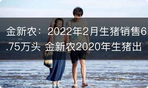 金新农：2022年2月生猪销售6.75万头 金新农2020年生猪出栏多少头
