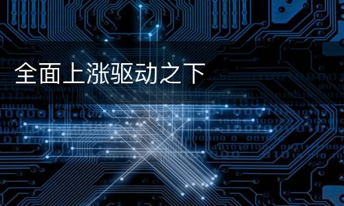 全面上涨驱动之下